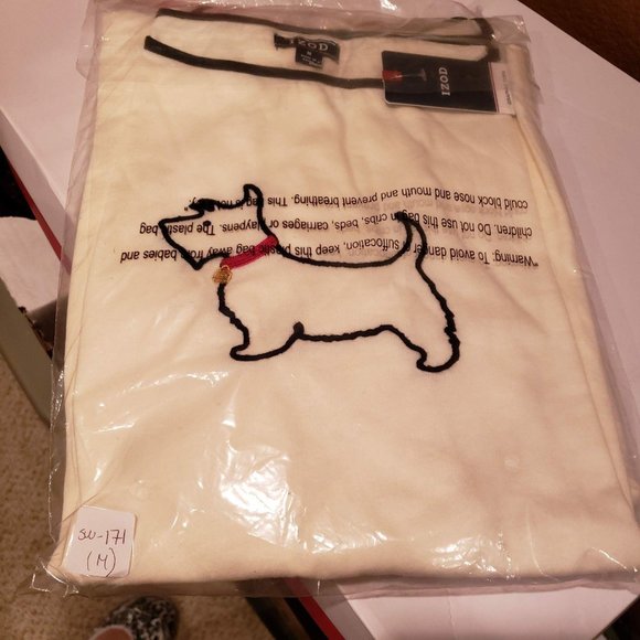 IZOD Scottie Dog Embroidered Boatneck SWEATER - Picture 2 of 3